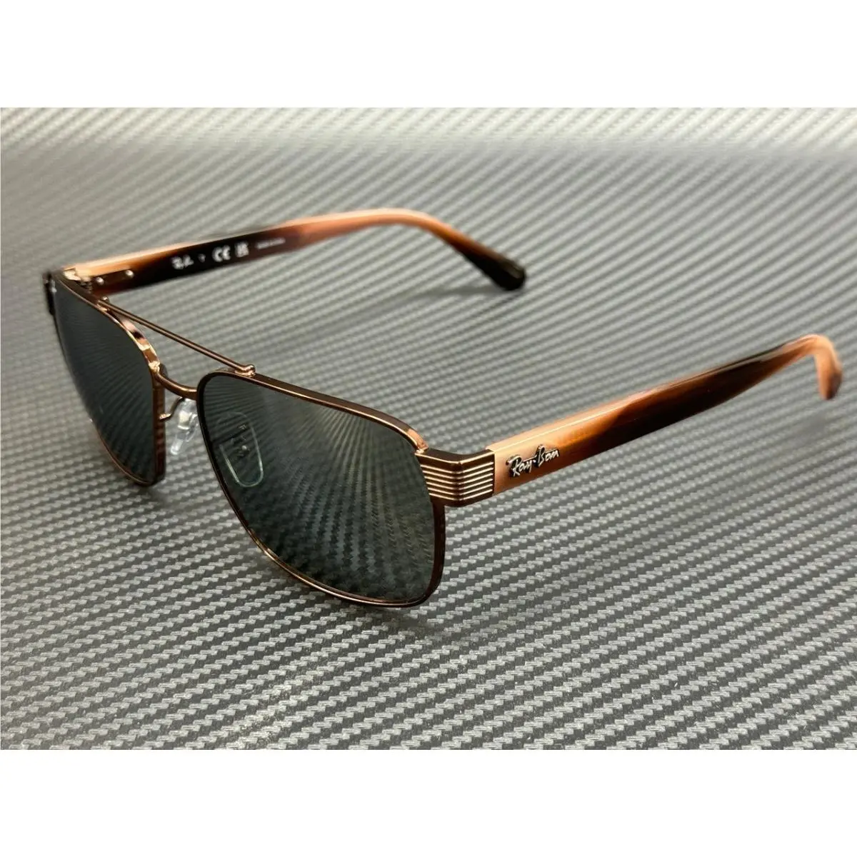 Ray Ban RB3751 925940 Copper Silver Mirror Unisex 61 mm Sunglasses