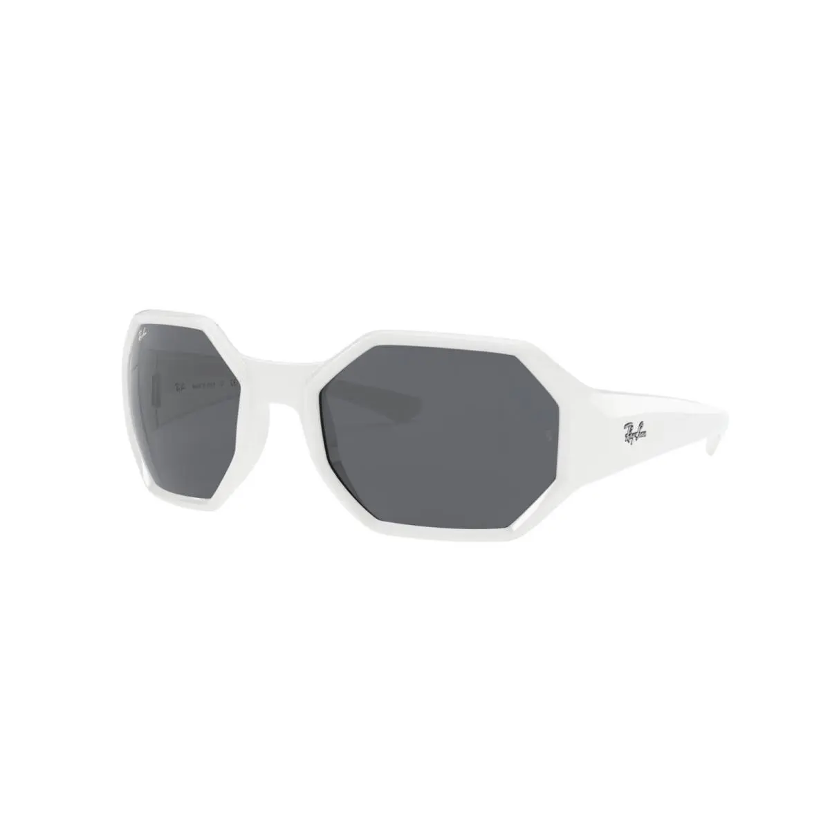 Ray-ban Sunglasses Acetate White Men Women RB 4337 6491/87 59 21 125 Italy