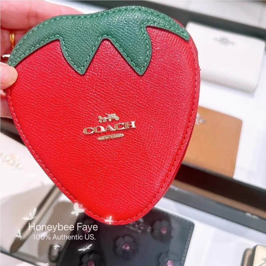 Strawberry/orange/lemon Coin Case CAN28/CAN29/CAN CAN28 Strawberry by Coach