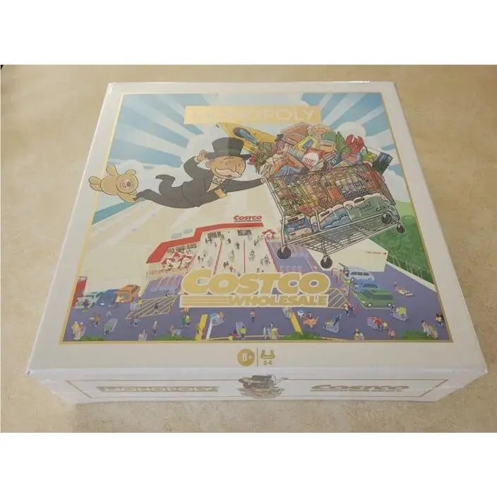 Monopoly Costco Wholesale Board Game Box