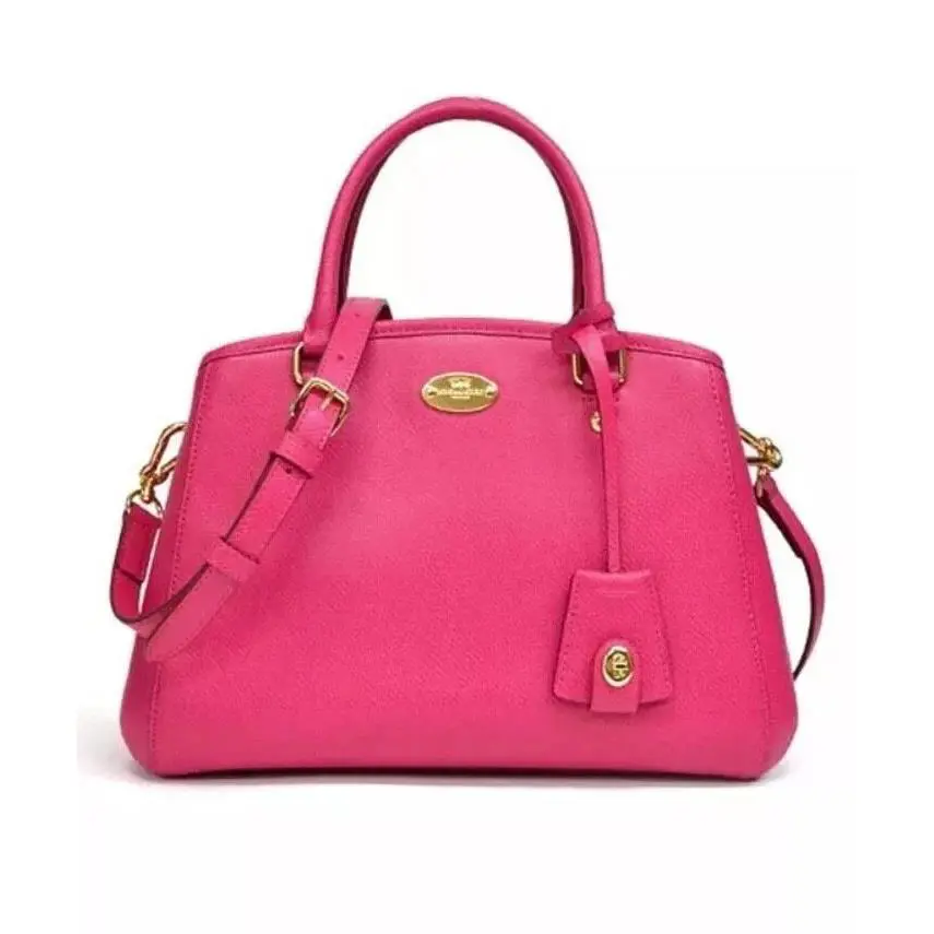 Mini Margo Carryall Handbag Pink Ruby F 34835 by Coach