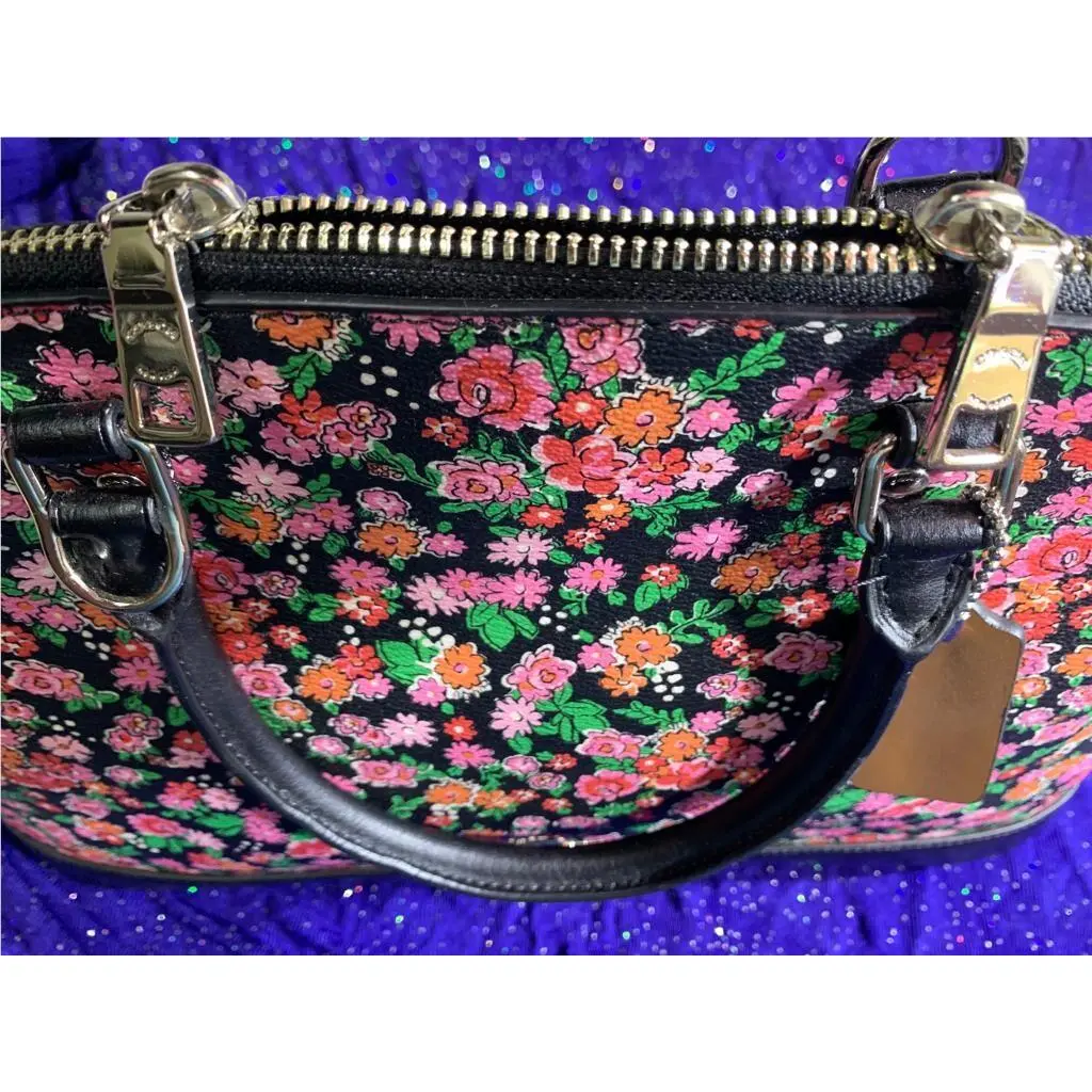 Coach’s F57622 Floral Print Finest Brightest Handbag Feel Young Aga