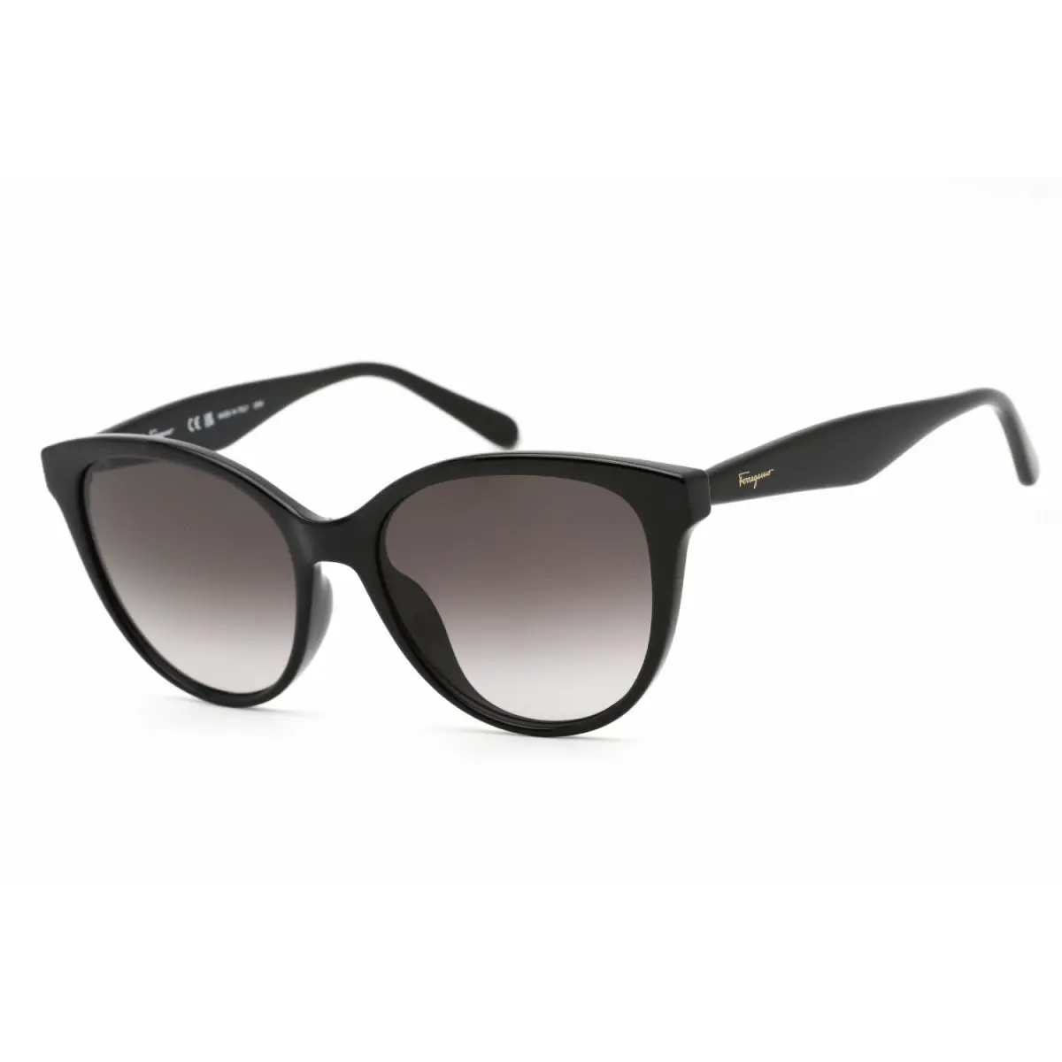 Salvatore Ferragamo Women`s Black Cat Eye Sunglasses SF1073S001 Italy