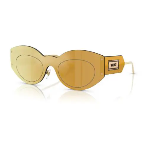 Versace VE2276 10027P Brown Mirror Gold Brown Mir Gold 44 mm Women`s Sunglasses