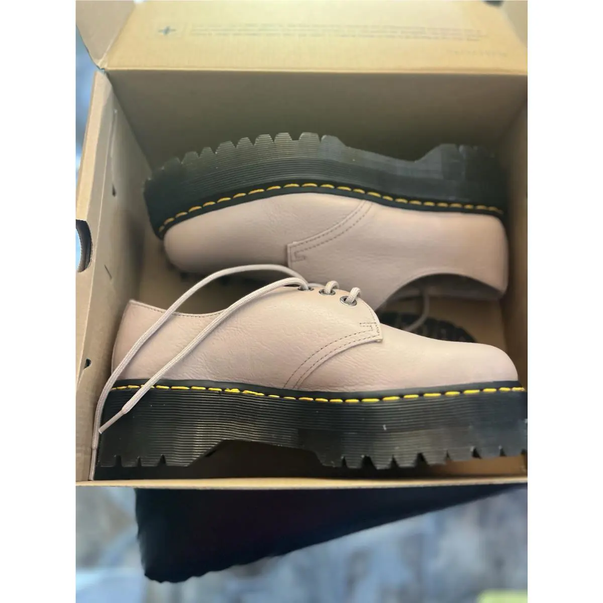 Dr. Martens shoes - 1461 Quad II - Quad - Beige 6