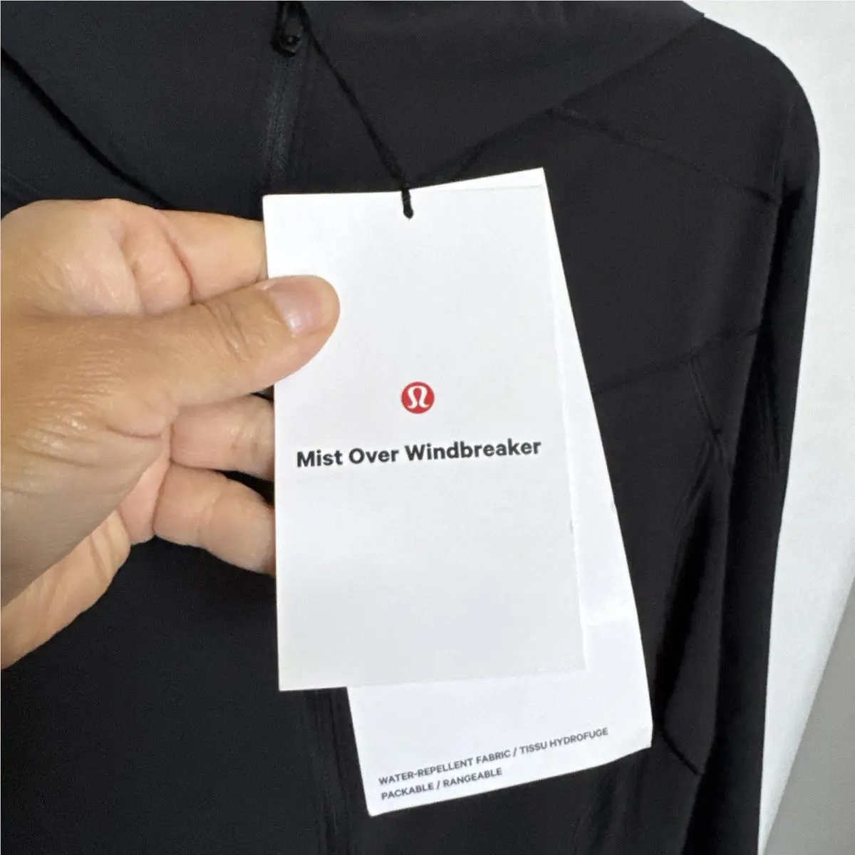 Lululemon clothing - Mist Over Windbreaker - Mist Over Windbreaker - Black 2