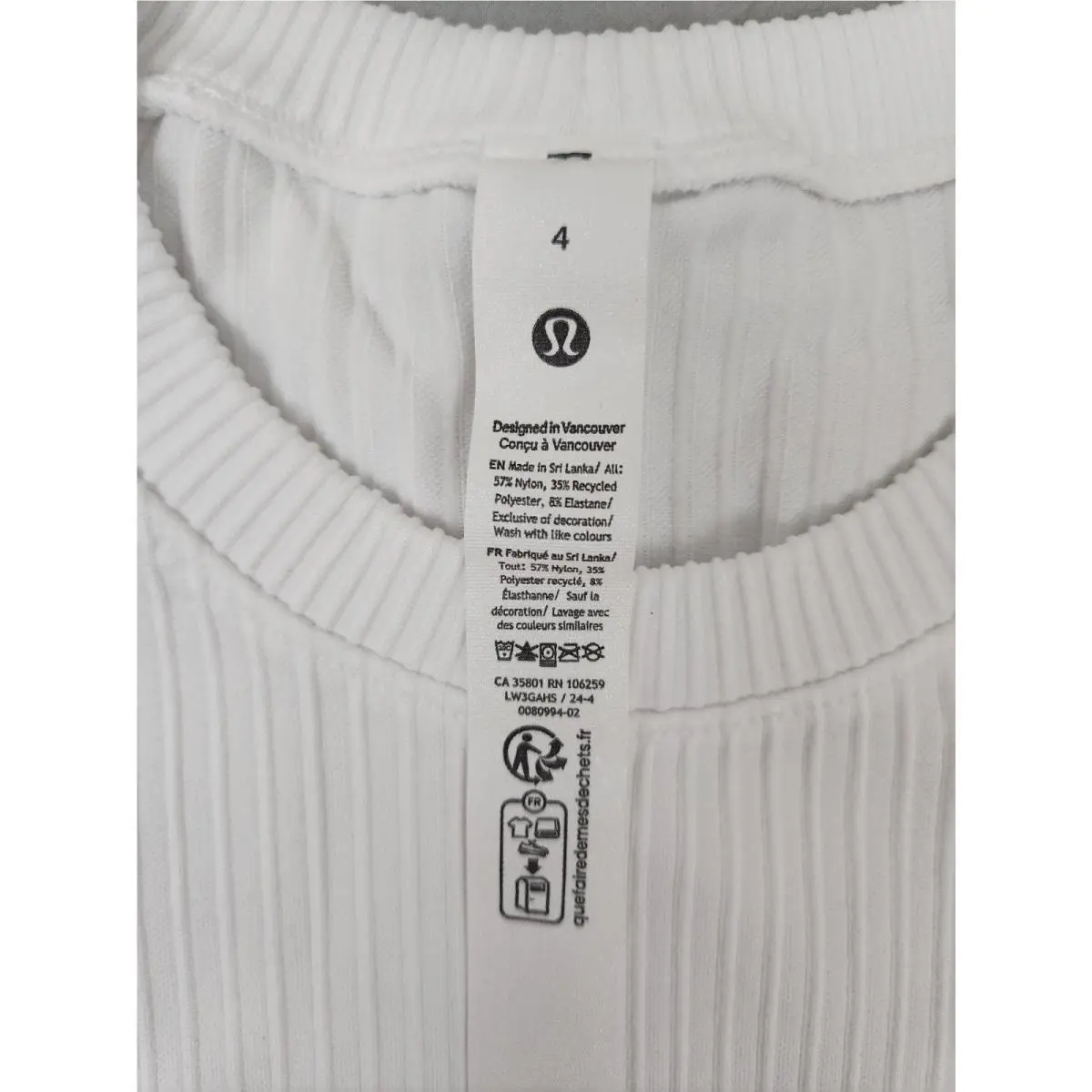 Lululemon clothing - Lululemon Rest Less - Rest Less - White 1