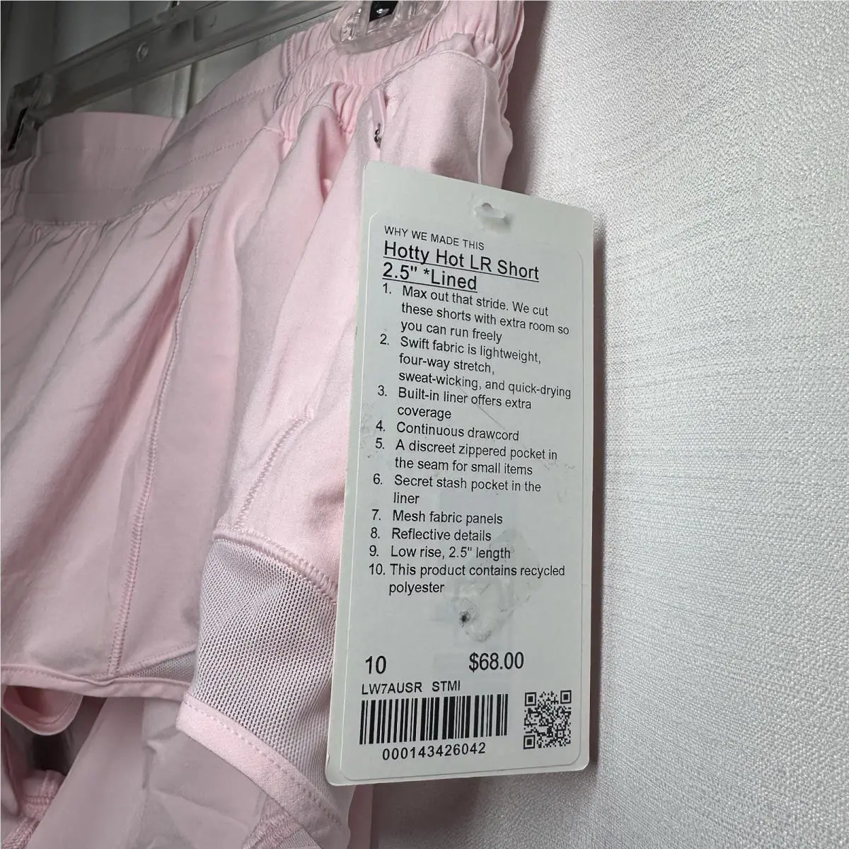 Lululemon clothing - Lululemon Hotty Hot - Hotty Hot - Strawberry Milkshake 0