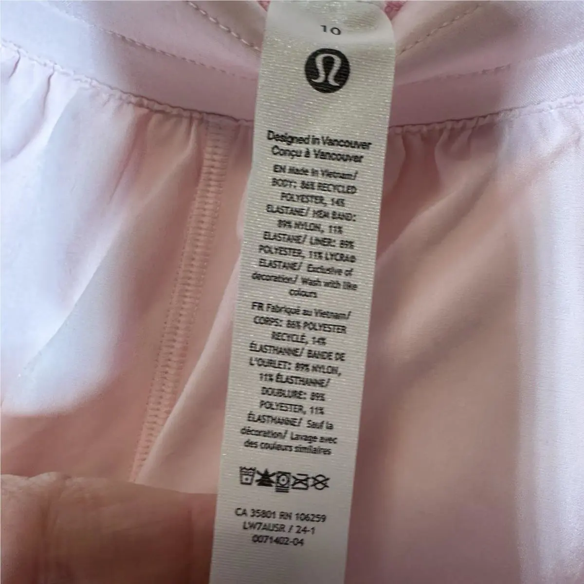 Lululemon clothing - Lululemon Hotty Hot - Hotty Hot - Strawberry Milkshake 3