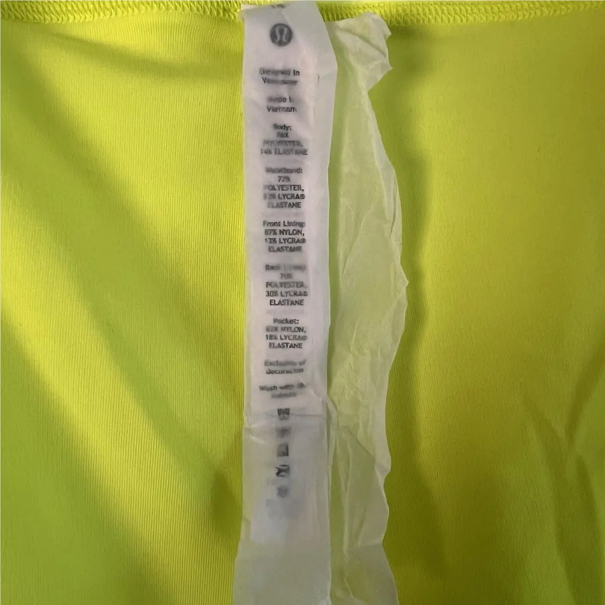 Lululemon clothing - Yellow 10