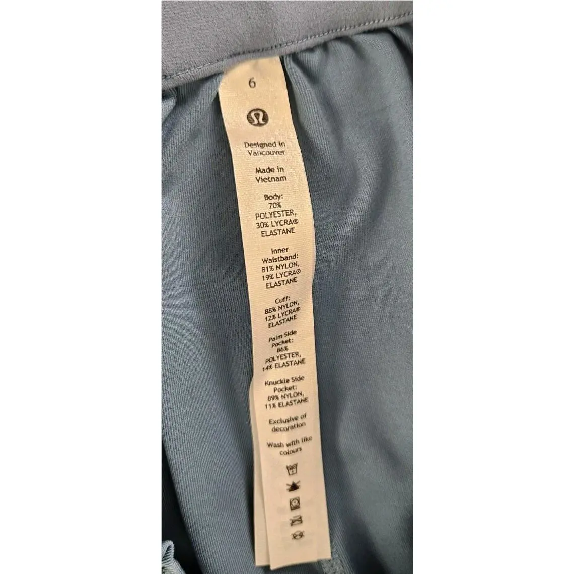 Lululemon clothing - Blue 4