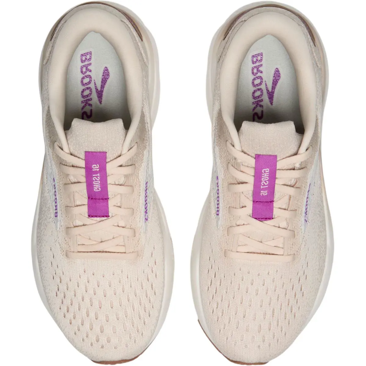 Brooks shoes - Brooks Ghost 16 - Ghost - Black/White/Orchid Ice 16