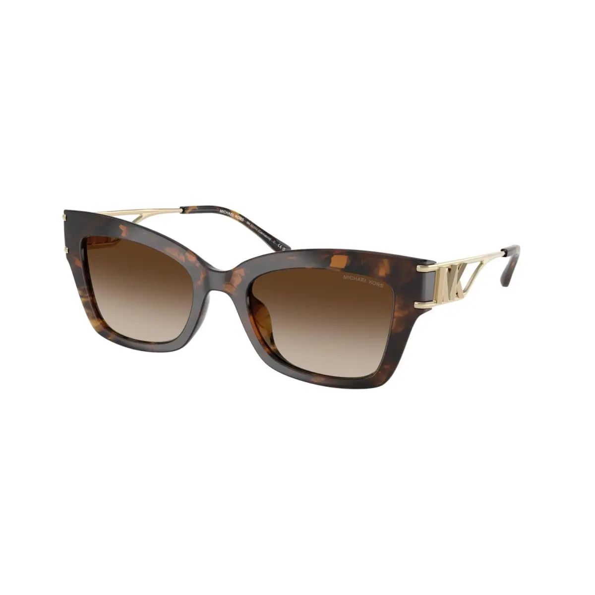 Michael Kors Cantabria MK2237U 300613 Dark Tortoise Brown Sunglasses 52mm /