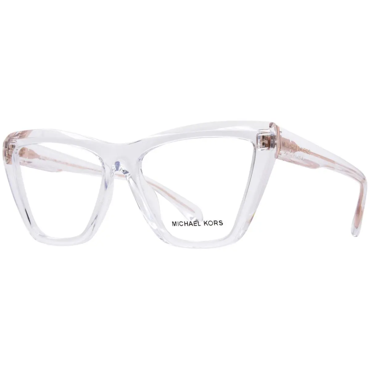 Michael Kors Hawaii MK4118U 3970 Eyeglasses Women`s Rose Full Rim Cat Eye 54mm