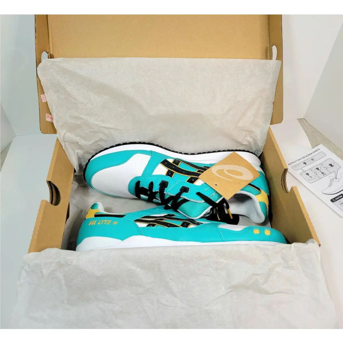 Asics shoes - ASICS GEL-Lyte III - III - 1201A180-300 - Blue/Black 7