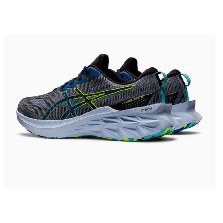 Asics shoes - ASICS Novablast - Novablast - 1011B331-001 - Black/ Hazard Green 0