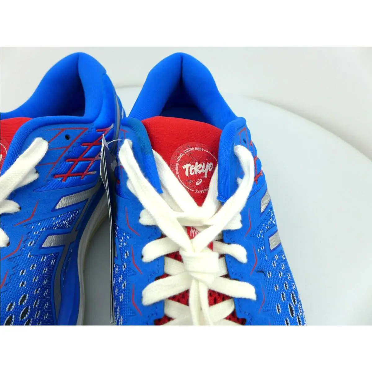 Asics shoes - Gel Cumulus 21 - Gel Cumulus - 1012A669-400 - Blue Silver White (UPC: 193604530667) 2