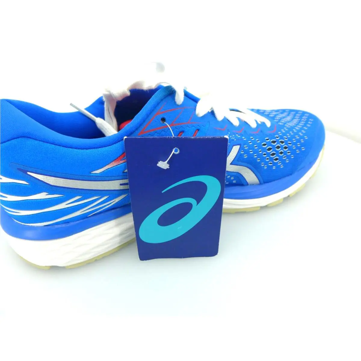 Asics shoes - Gel Cumulus 21 - Gel Cumulus - 1012A669-400 - Blue Silver White (UPC: 193604530667) 4