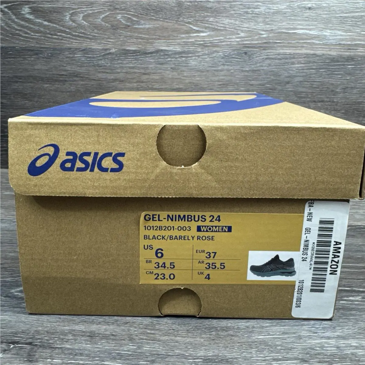 Asics shoes - ASICS GEL-Nimbus - 1012B201-003 - Black (UPC: 196074081233) 9