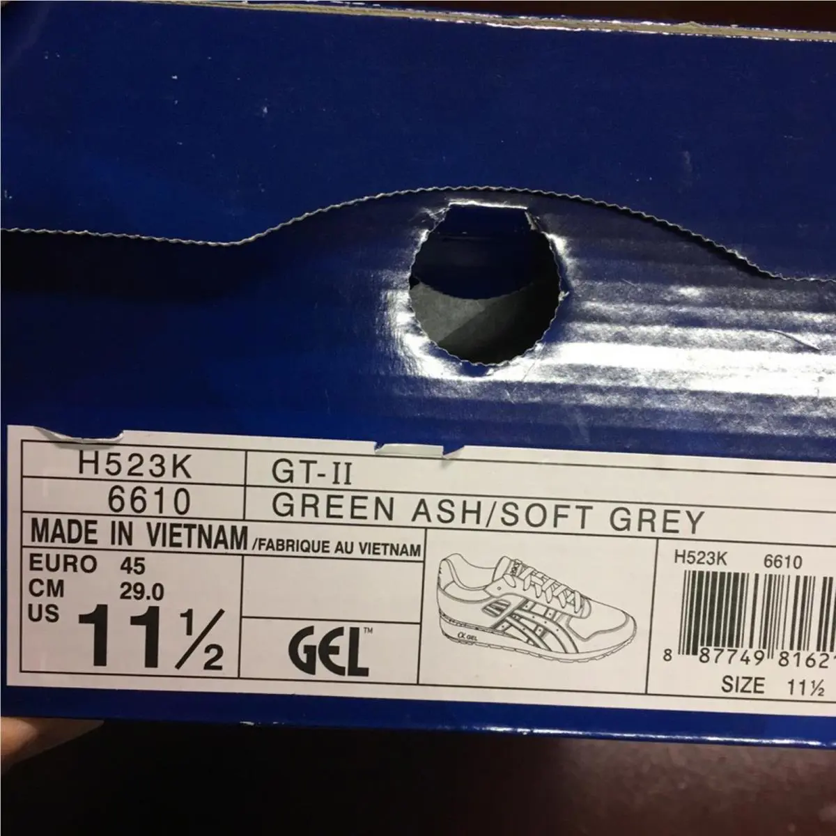 Asics shoes - Green 1