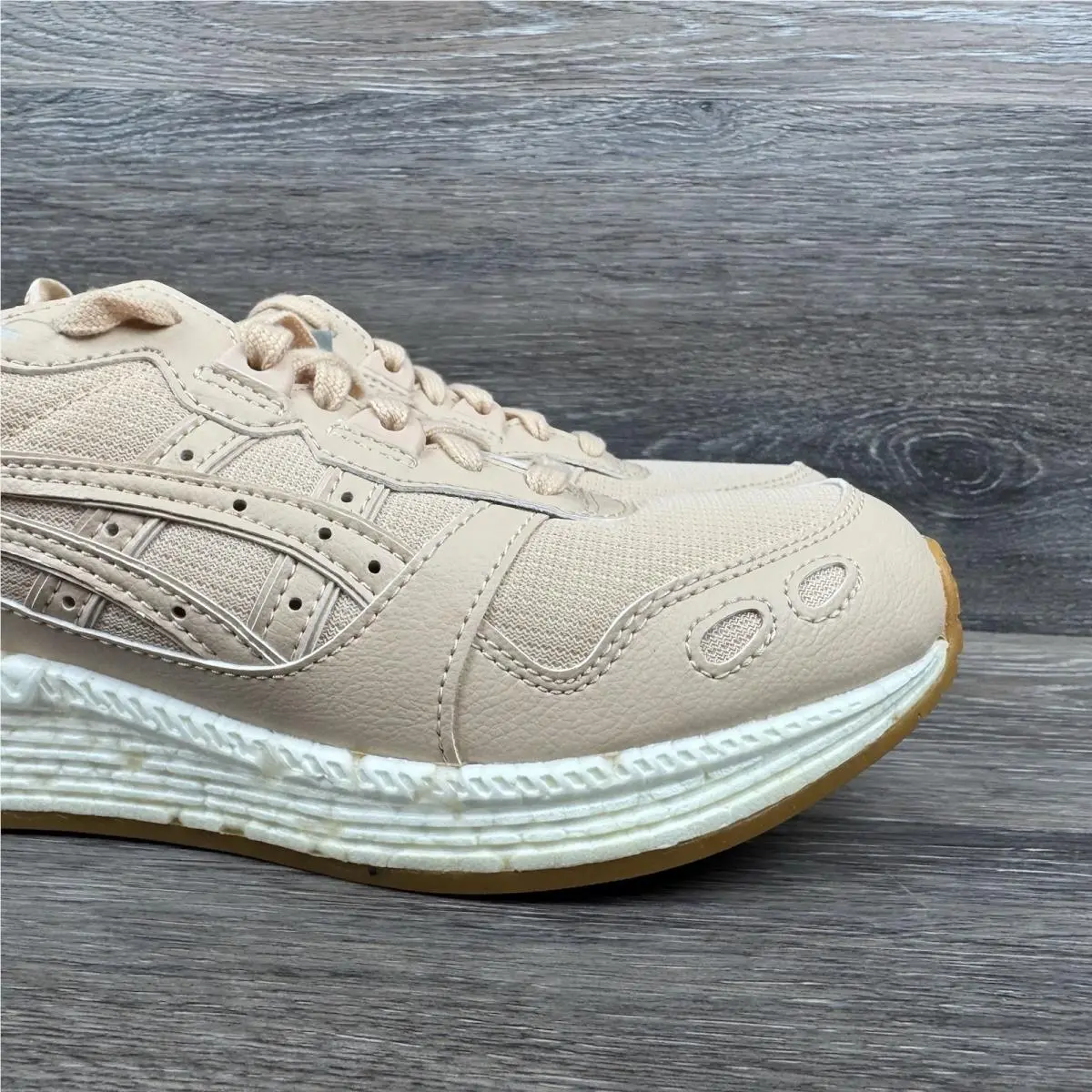Asics shoes - ASICS HyperGEL-Lyte - Beige, Full: Black/Black (UPC: 191497854181) 1