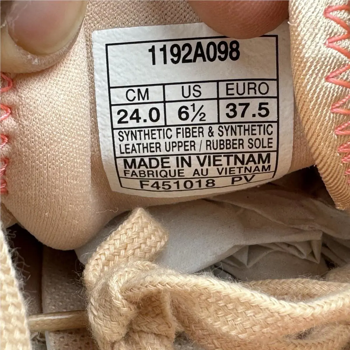 Asics shoes - ASICS HyperGEL-Lyte - Beige, Full: Black/Black (UPC: 191497854181) 10