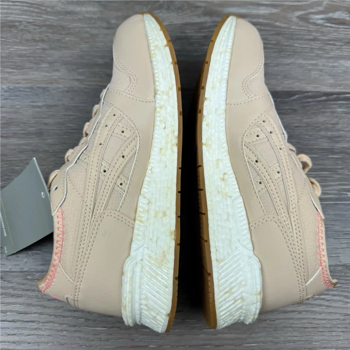 Asics shoes - ASICS HyperGEL-Lyte - Beige, Full: Black/Black (UPC: 191497854181) 7