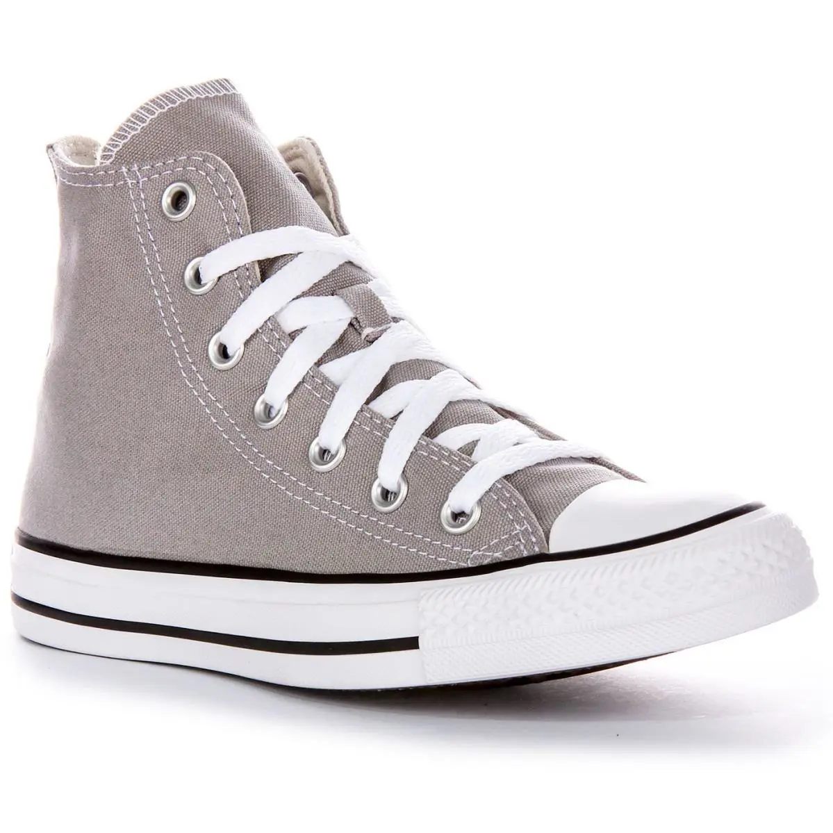 A06561C Chuck Taylor All Star Neutral Hi Womens Sneakers Grey US 3 - 8 by Converse