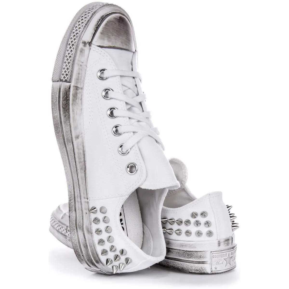 Converse shoes - WHITSILVER 2