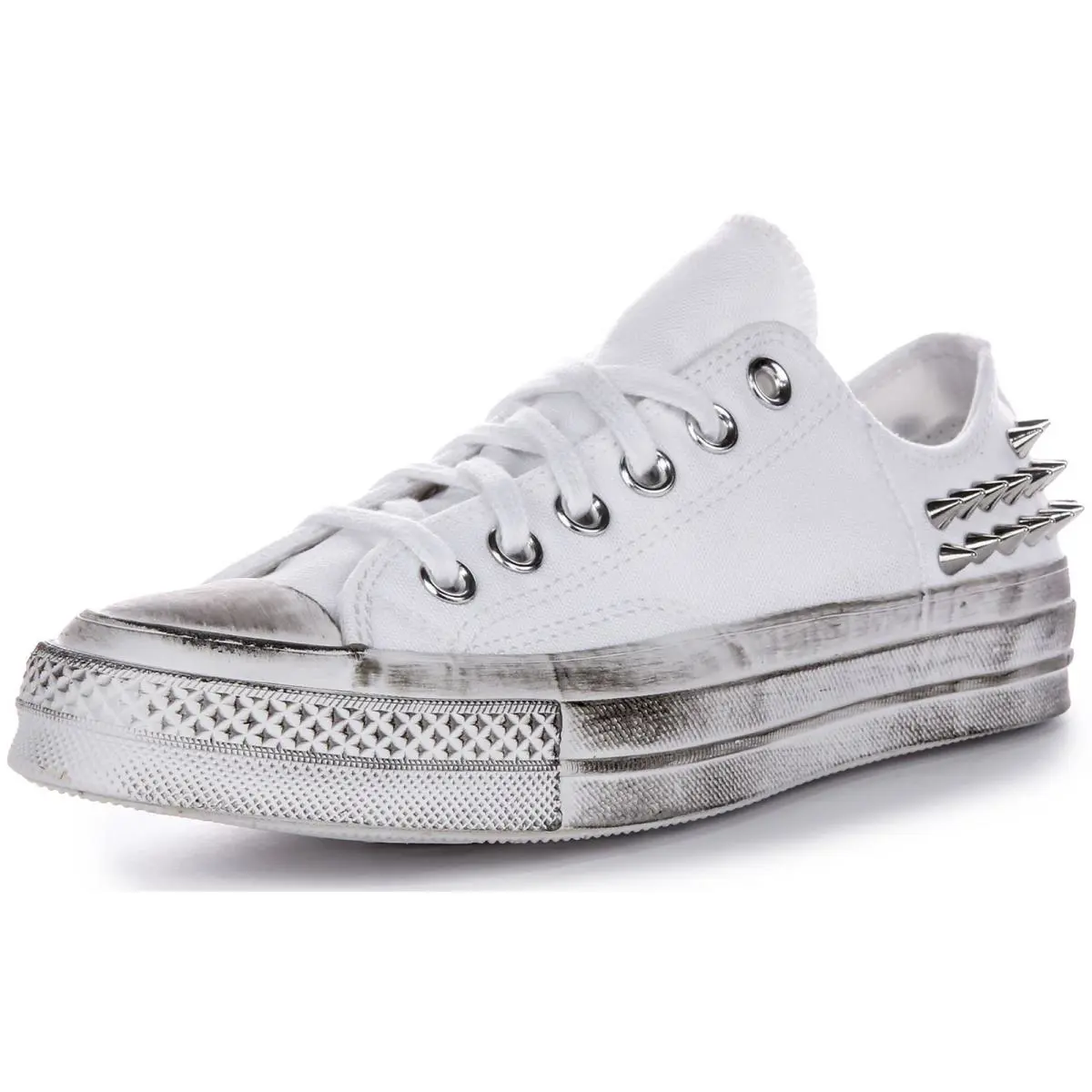Converse shoes - WHITSILVER 4