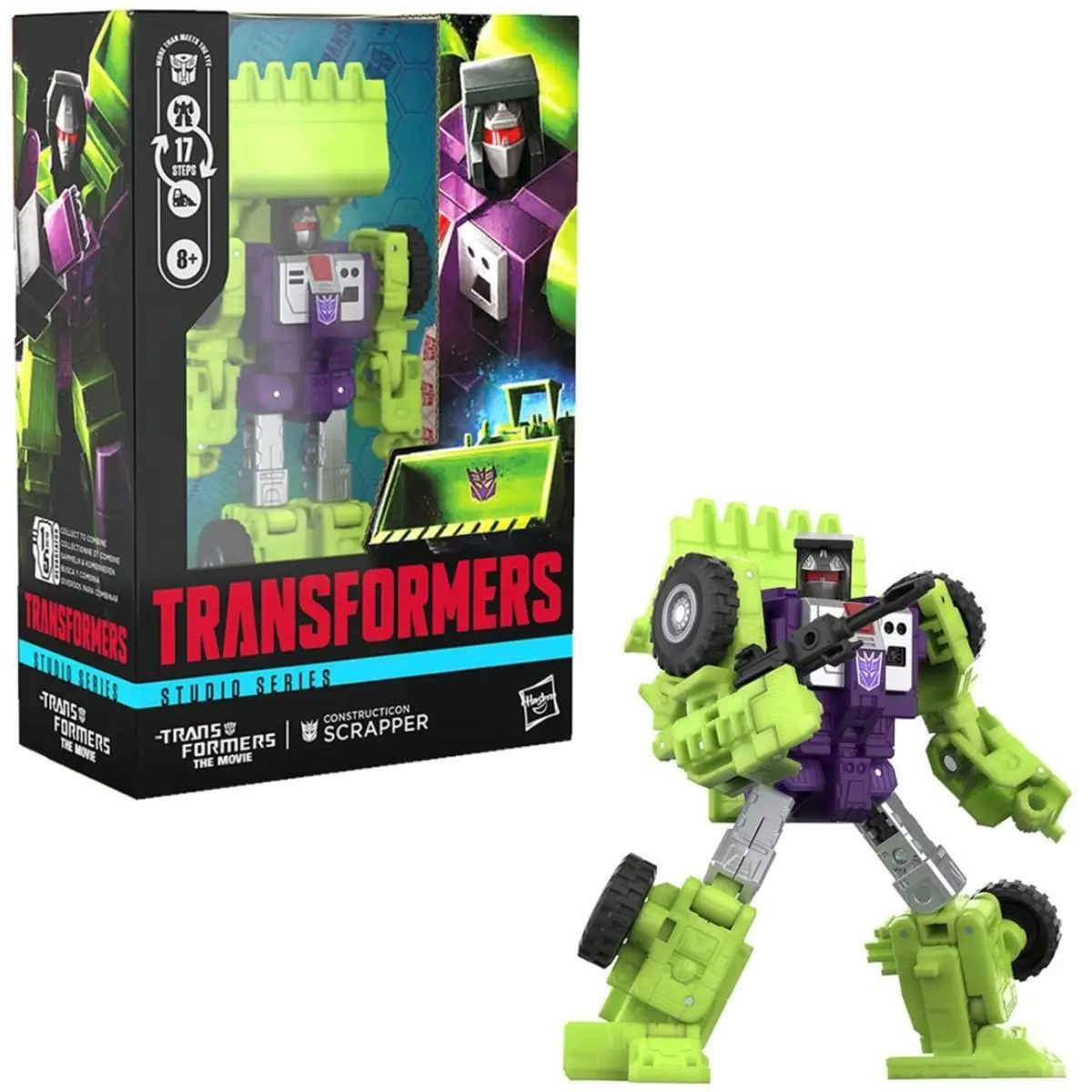 Transformers: The Movie Studio Series 86 Voyager Class Constructicon Scrapper