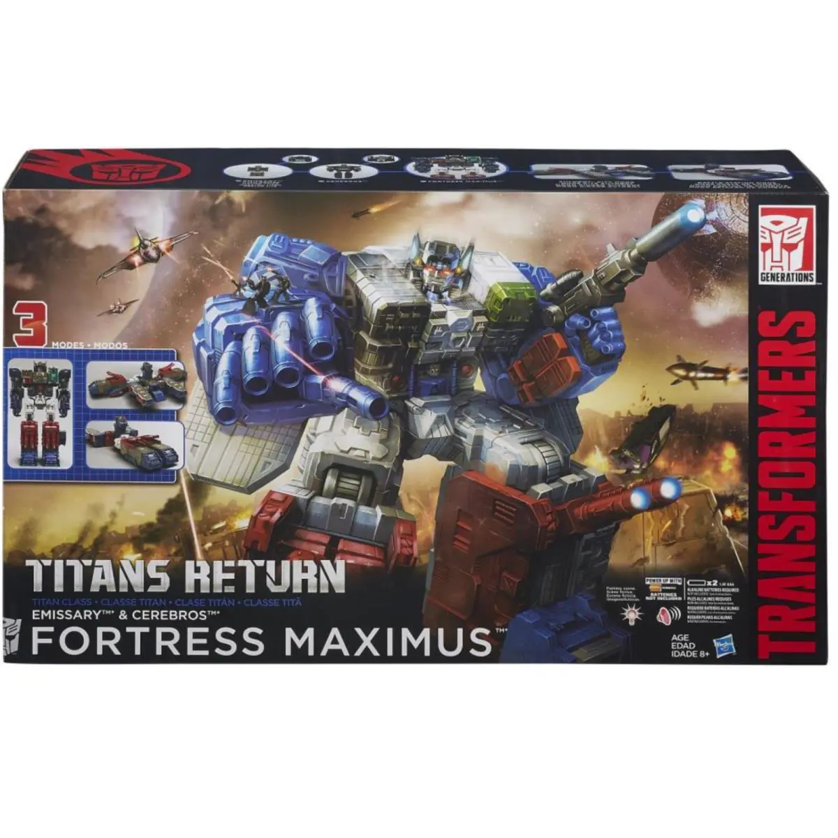 Hasbro Transformers Titans Return Titan Class Fortress Maximus IN Stock
