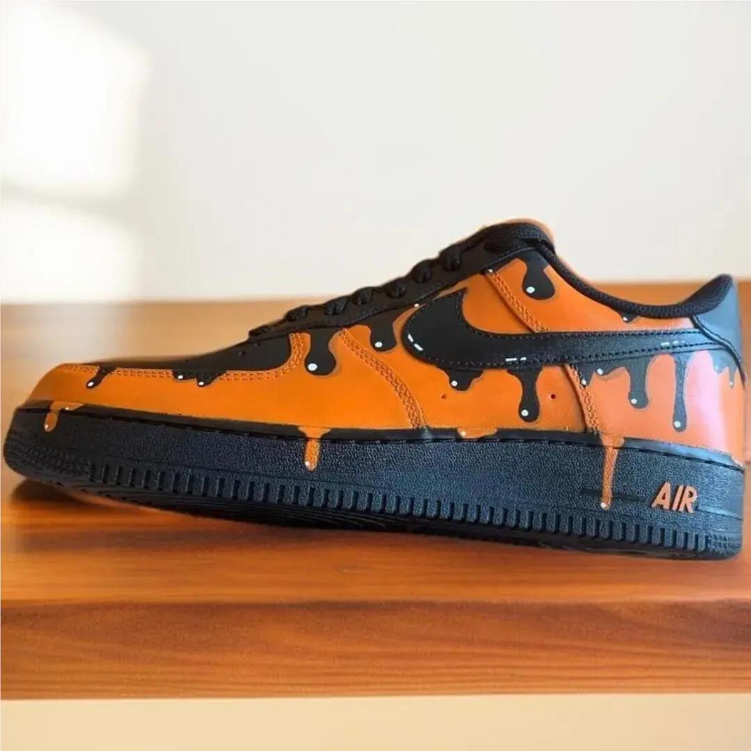 Nike shoes - Nike Air Force 1 - Air Force - DD8959-100 - Orange 1