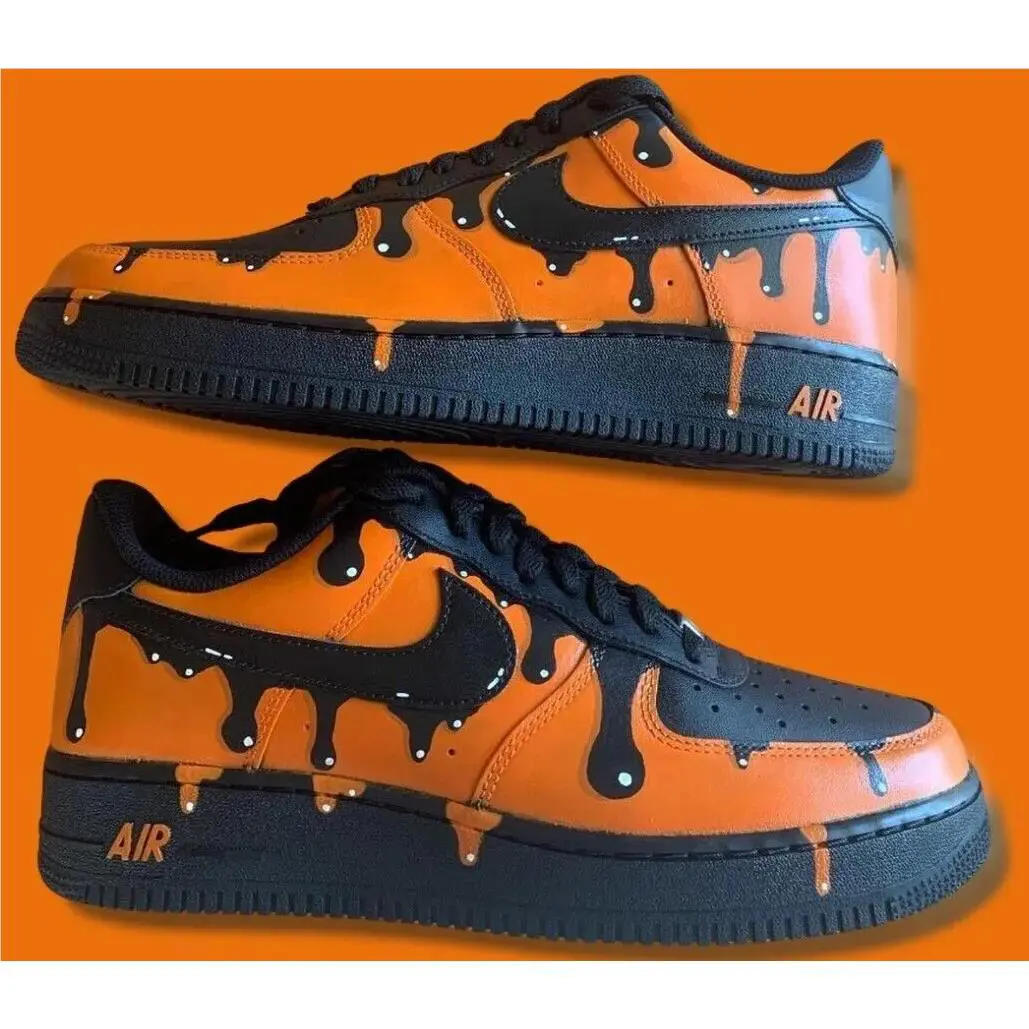 Nike shoes - Nike Air Force 1 - Air Force - DD8959-100 - Orange 20