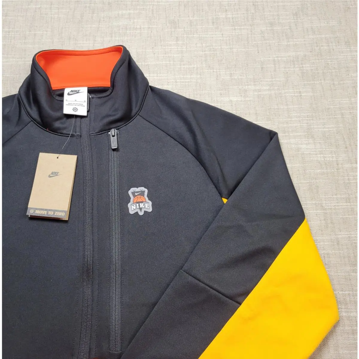 Nike clothing - Nike Frenzy - Frenzy - DR9789-010 - Black Orange Yellow 2