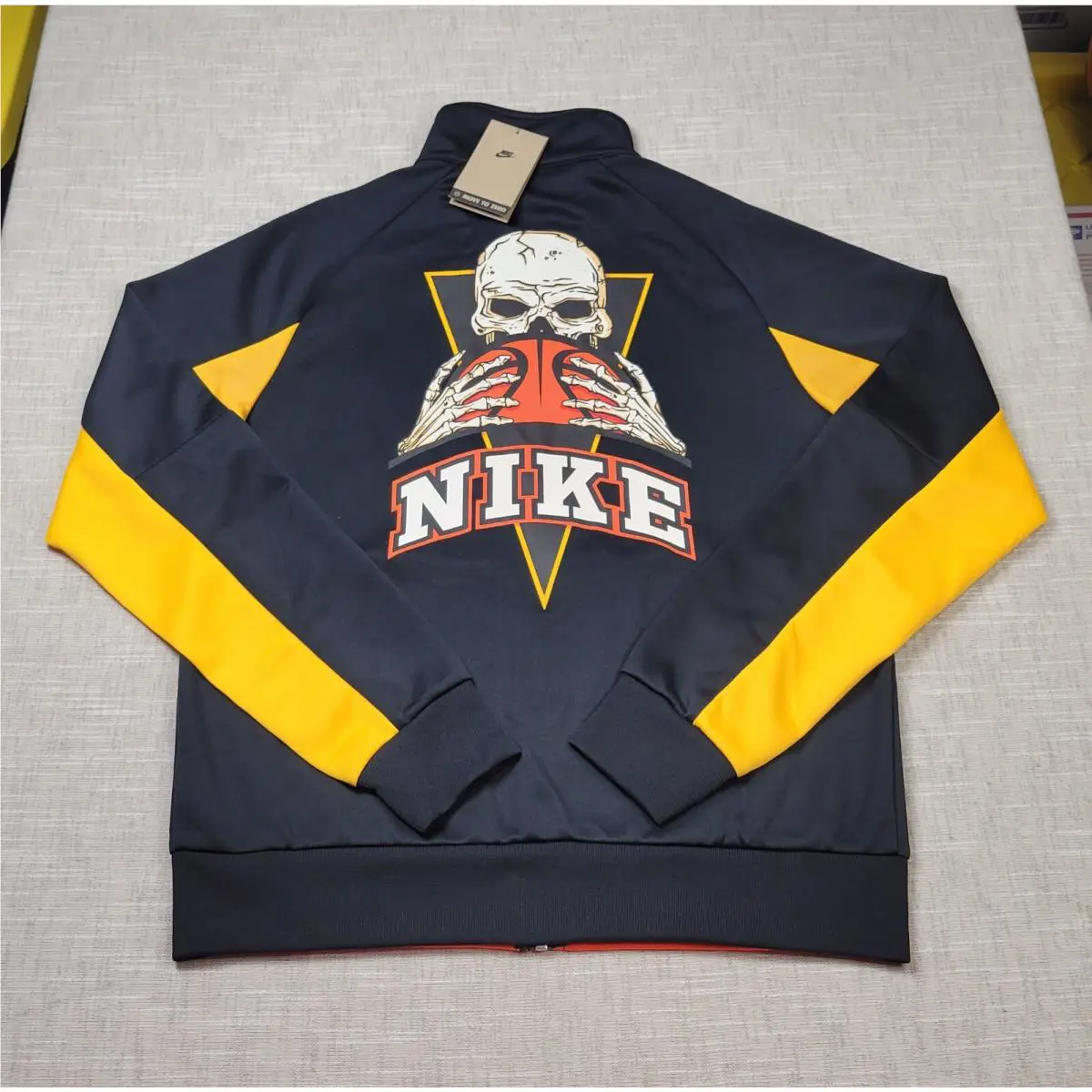 Nike clothing - Nike Frenzy - Frenzy - DR9789-010 - Black Orange Yellow 12