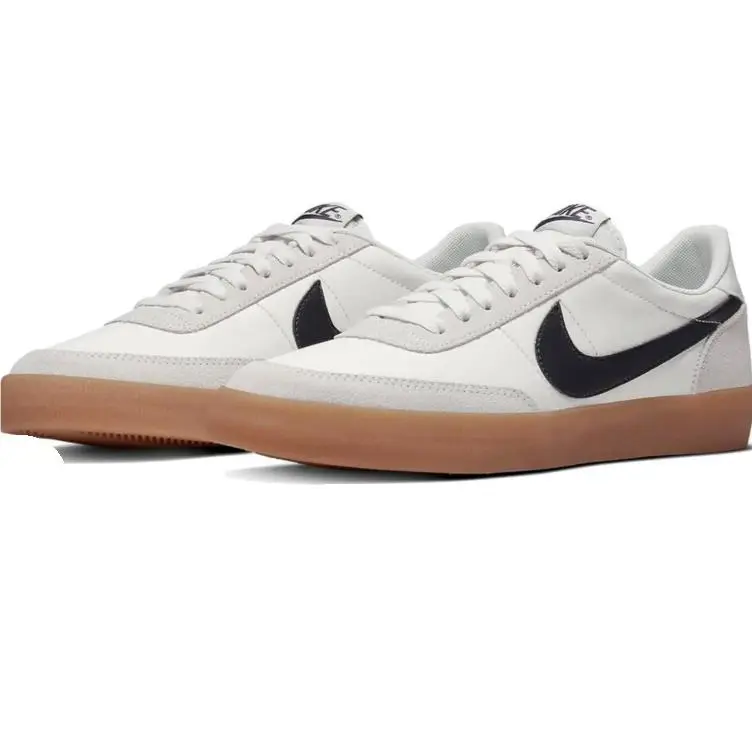 Nike Mens Killshot 2 Leather Sail/black/oil Gray Gum 432997-121 i - Sail/Black/Oil Gray Gum