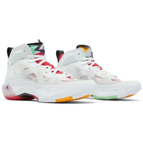 Nike shoes - White/Light Silver/Black/True Red 6