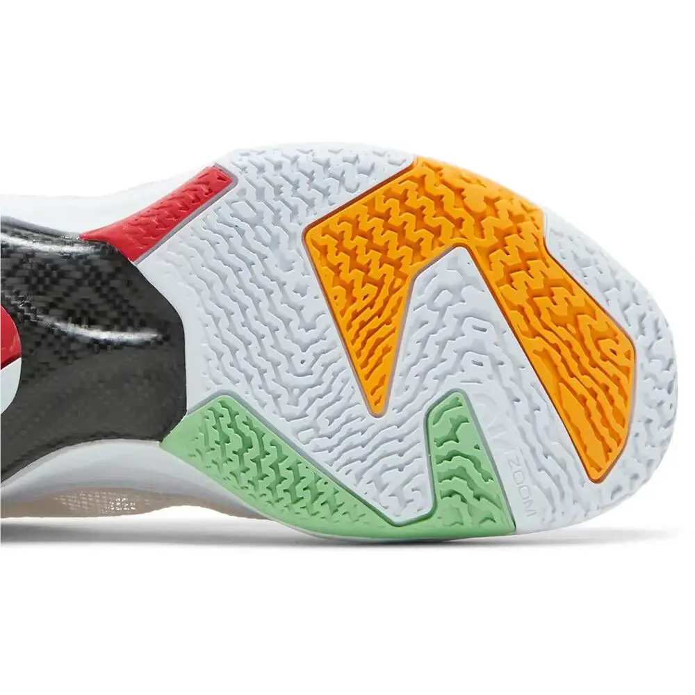 Nike shoes - White/Light Silver/Black/True Red 3