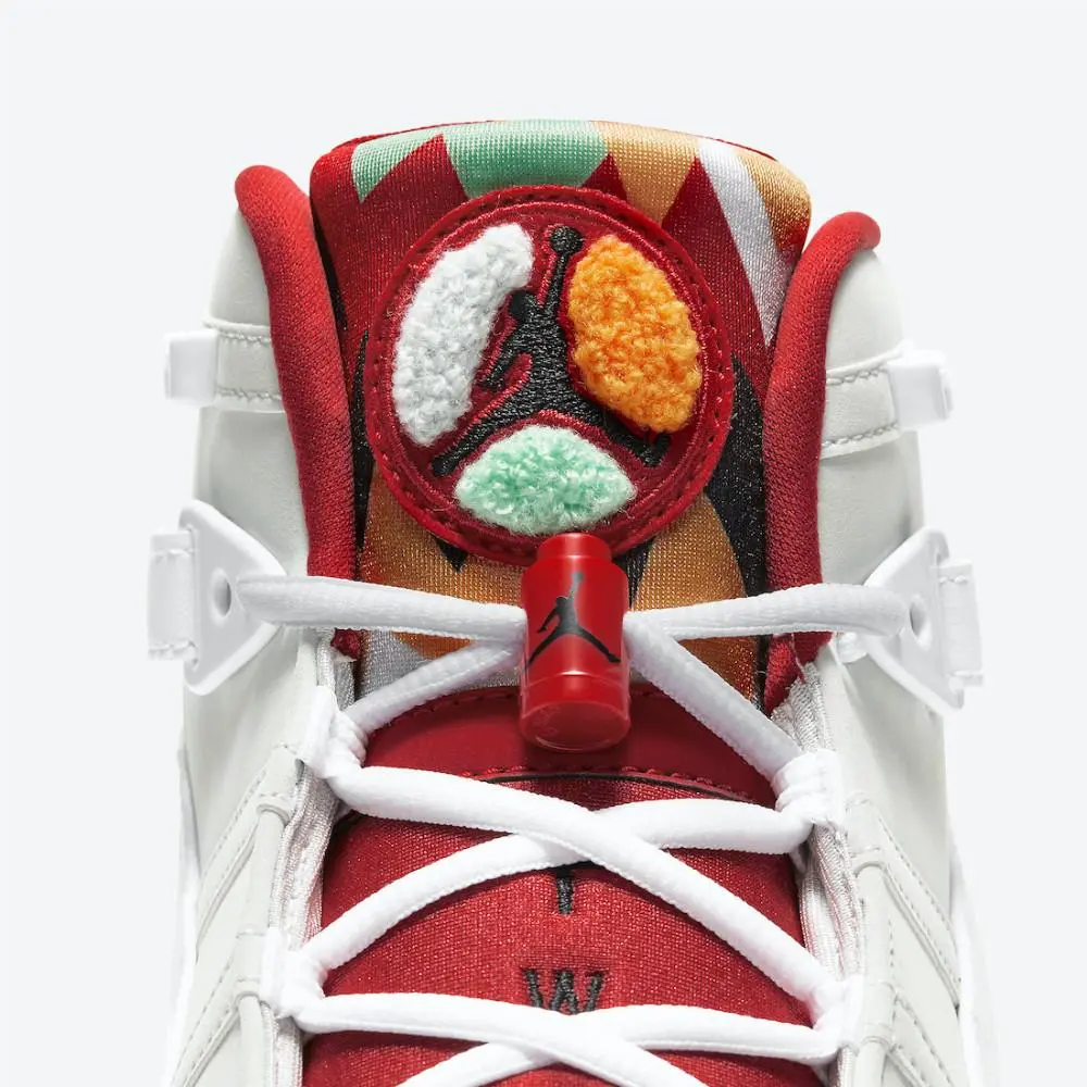 Nike shoes - Jordan 6 Rings - Rings - 322992-060 - Red/Black or White/Silver, Manufacturer: Black/Red 9