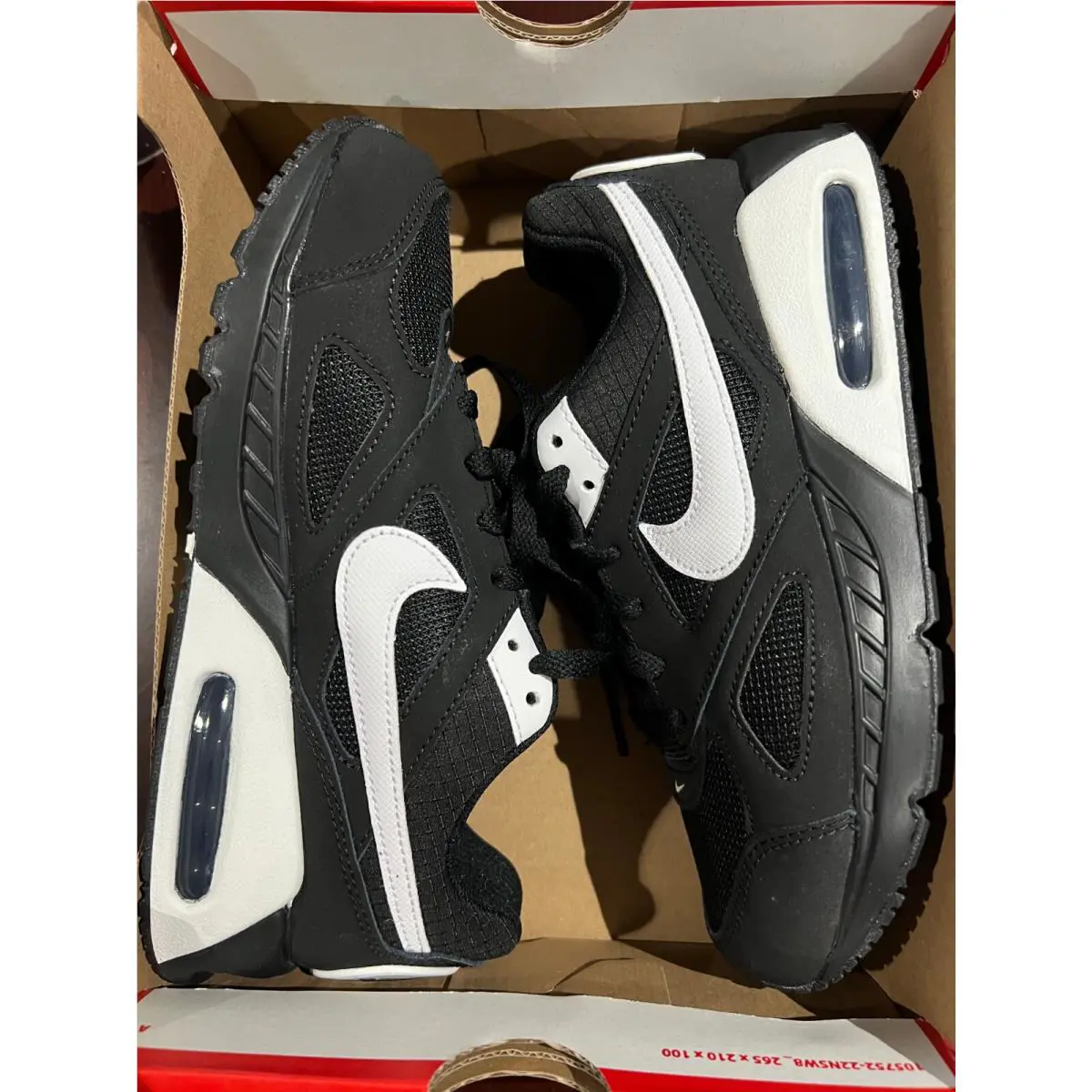 Nike shoes - BLACK/WHITE 6