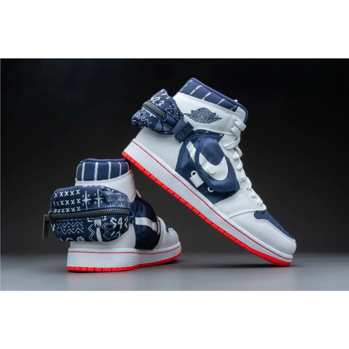 Nike shoes - Nike Air Jordan 1 - Air - DV1717-100 - White/Neutral Indigo 15