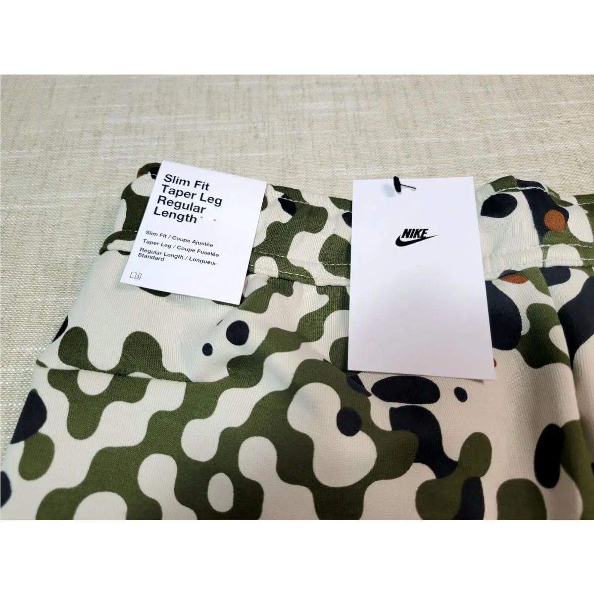 Nike clothing - Nike NSW Tech Fleece - NSW Tech Fleece - DD4692-326 - Green Brown Camouflage 7