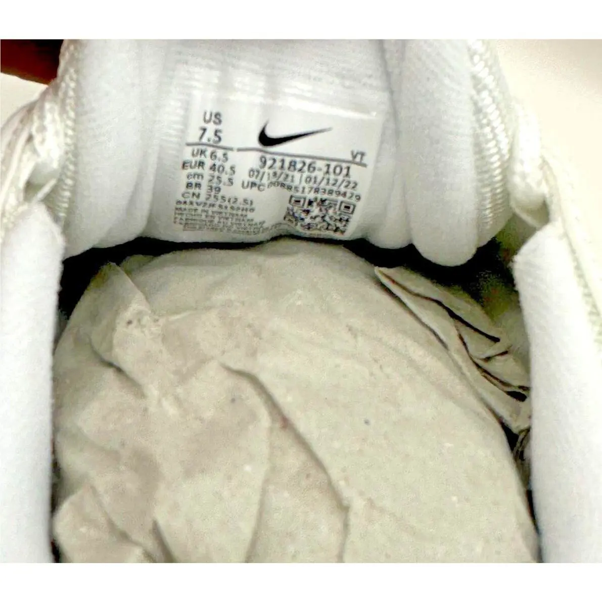 Nike shoes - Nike Air Max - Air Max - 921826-101 - White 5