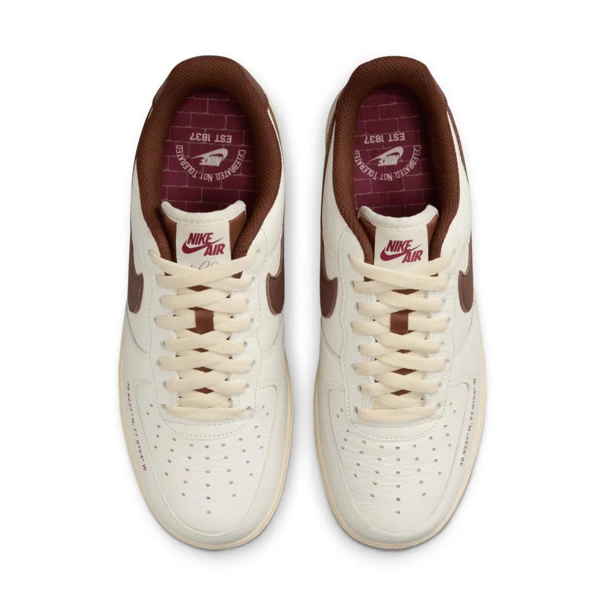 Nike shoes - Nike Howard University x Air Force 1 Low `07 - HQ7027-100 - Sail 5