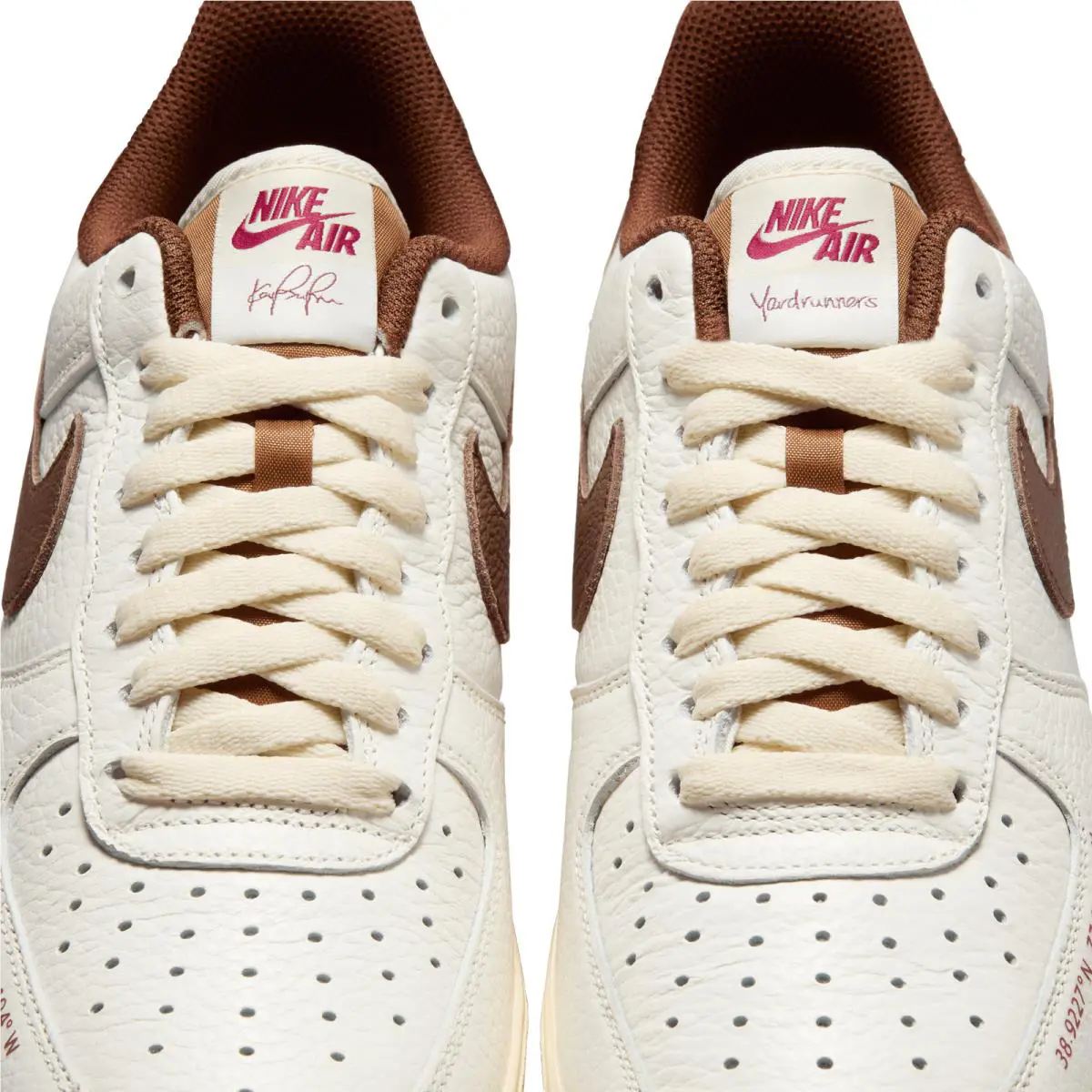 Nike shoes - Nike Howard University x Air Force 1 Low `07 - HQ7027-100 - Sail 6