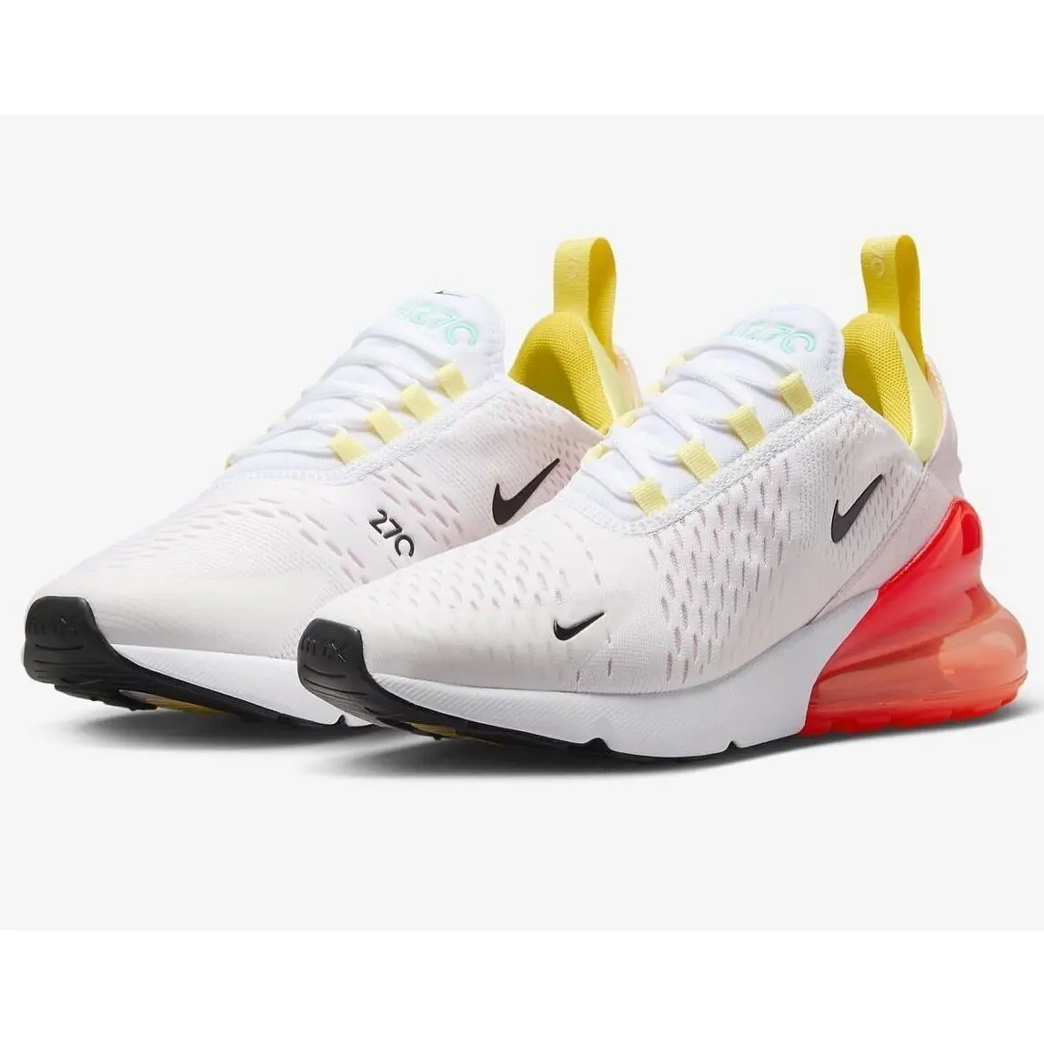 Nike shoes - Nike Air Max 270 - Air Max - FZ3624-100 - White-Black-Bright Crimson 7
