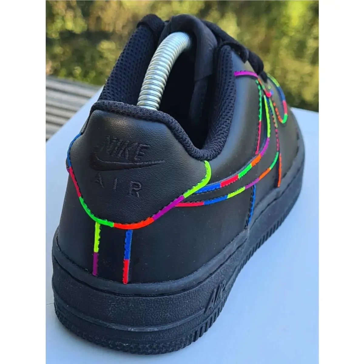 Nike shoes - Nike Air Force 1 - Air Force - DD8959-100 - Black 4