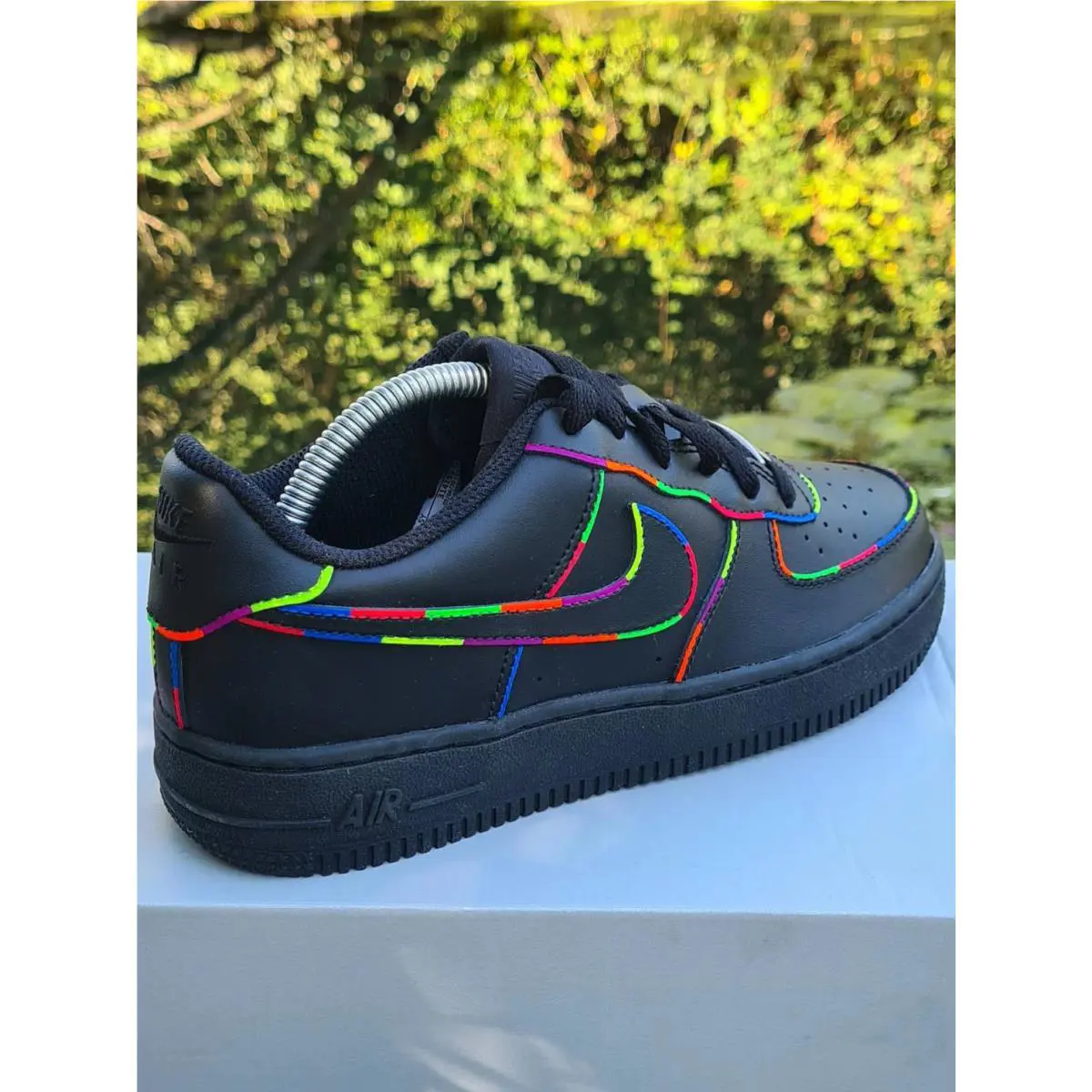 Nike shoes - Nike Air Force 1 - Air Force - DD8959-100 - Black 6