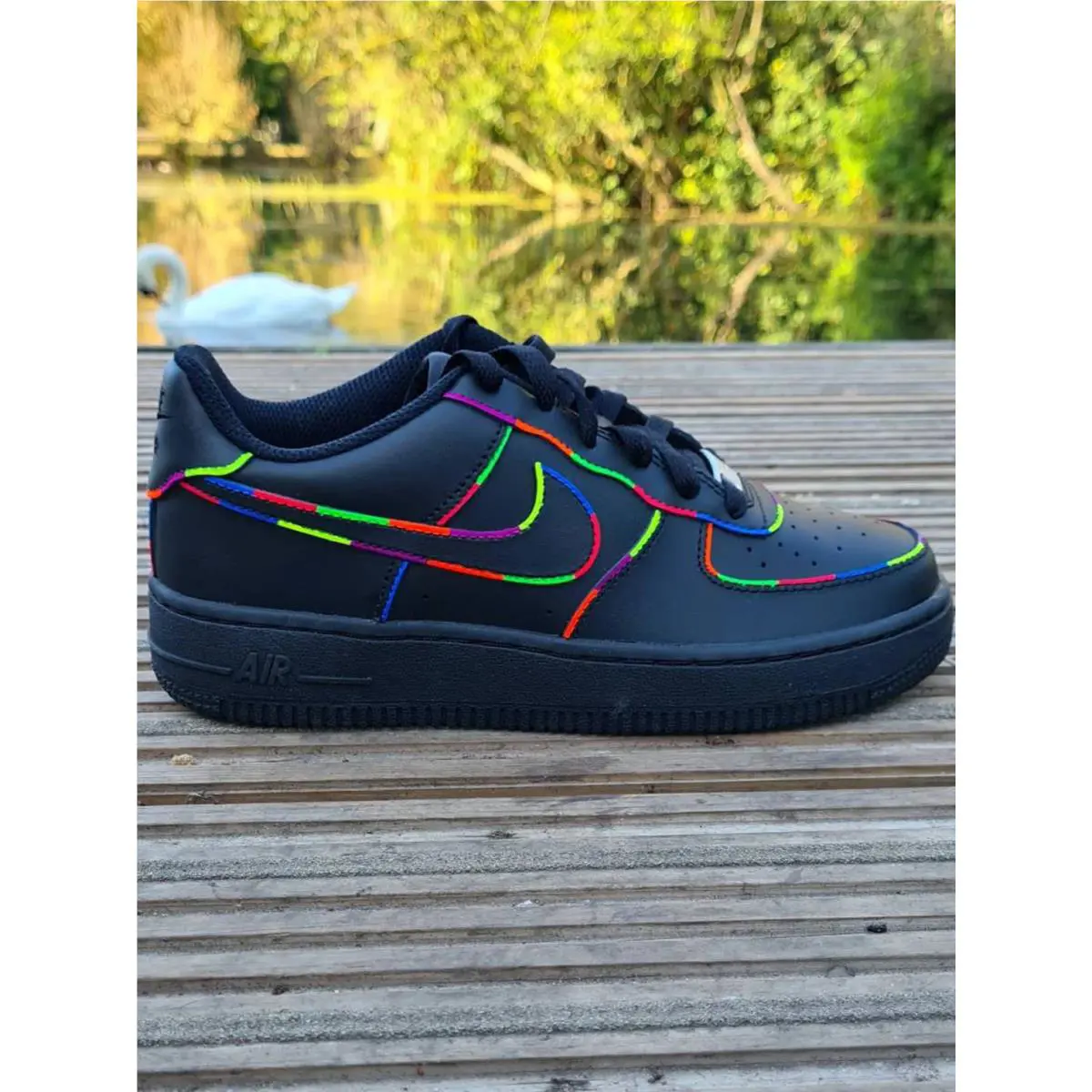 Nike shoes - Nike Air Force 1 - Air Force - DD8959-100 - Black 12